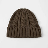 Blank Australian Wool Cable Knit Beanie - 1340