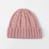 Blank Australian Wool Cable Knit Beanie - 1340