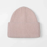 Blank High Cuffed Merino Wool Beanies - 1338