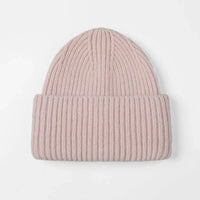 Blank High Cuffed Merino Wool Beanies - 1338