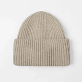 Blank High Cuffed Merino Wool Beanies - 1338