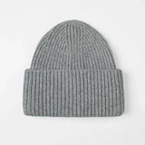 Blank High Cuffed Merino Wool Beanies - 1338