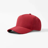 Blank Kids 5 Panel Perforated Water Repellent Snapback Golf Hat - 5479 (Recycled) Foremost Hat