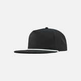 Blank Water Repellent Flat Bill Perforated Rope Snapback Hat - 5015P foremosthat