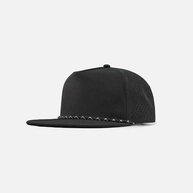 Unbedachte wasserabweisende Flatbill-perforierte Seil-Snapback-Kappe - 5015P