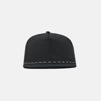 Blank Water Repellent Flat Bill Perforated Rope Snapback Hat - 5015P foremosthat