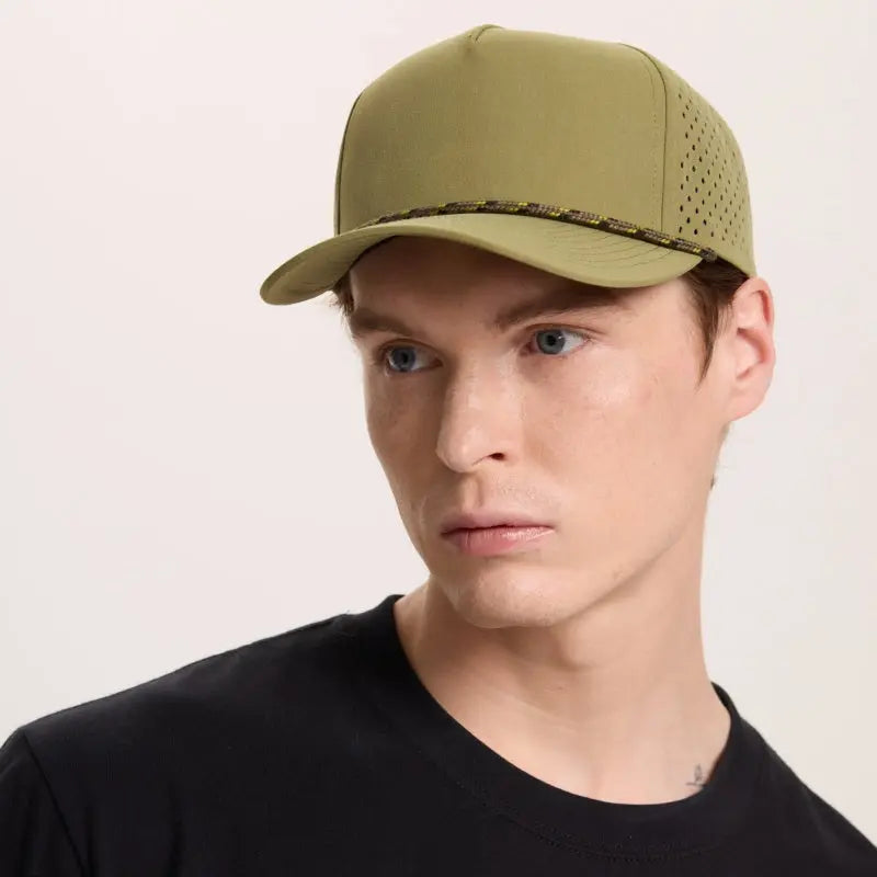 Blank Recycled Water Repellent Snapback Golf Rope Hat Wholesale - 6526PÂ Â Â Foremost Hat-Wholesale & Custom Hats