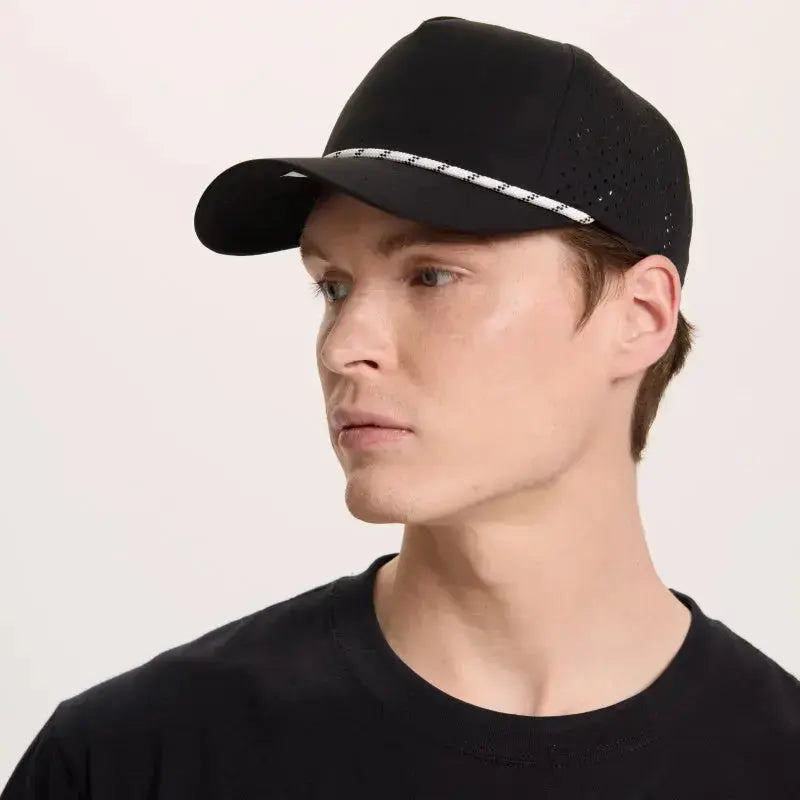 Blank & Custom 5 Panel Laser Performance Golf Rope Hat Wholesale - 6526P