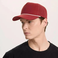 Blank & Custom 5 Panel Laser Performance Golf Rope Hat Wholesale - 6526P