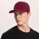 Blank Recycled Water Repellent Seamless Performance Fitted Cap Wholesale - 6096