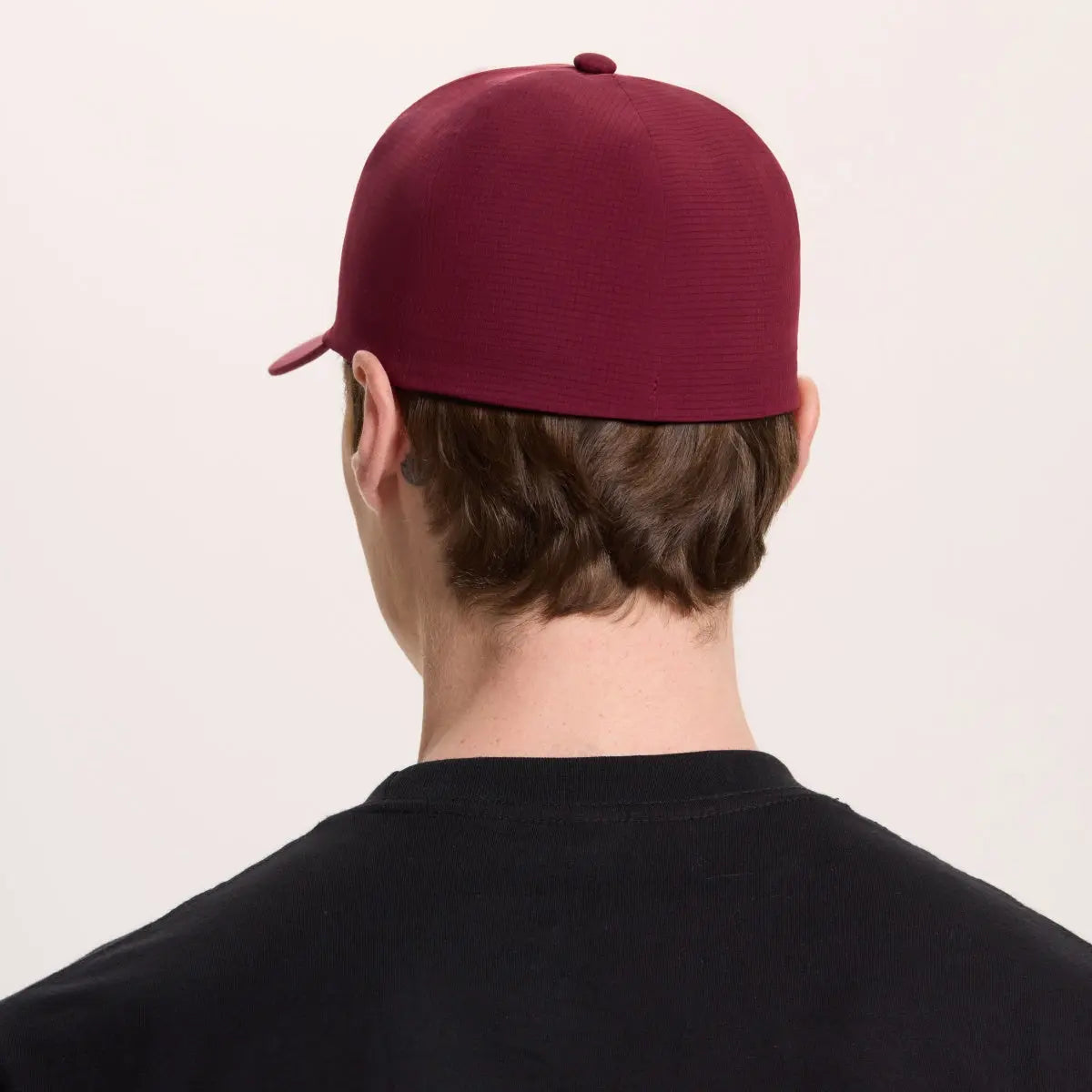 Blank Recycled Water Repellent Seamless Performance Fitted Cap Wholesale - 6096