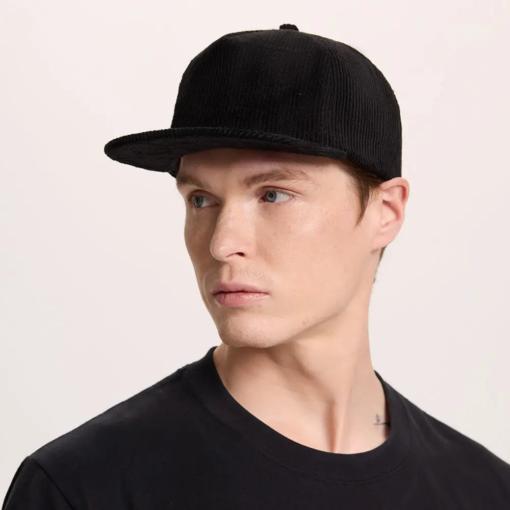 Blank 5 Panel Corduroy Snapback Hat Wholesale - 5123