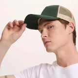 Blank 5 Panel Corduroy Trucker Hats Wholesale - 5129