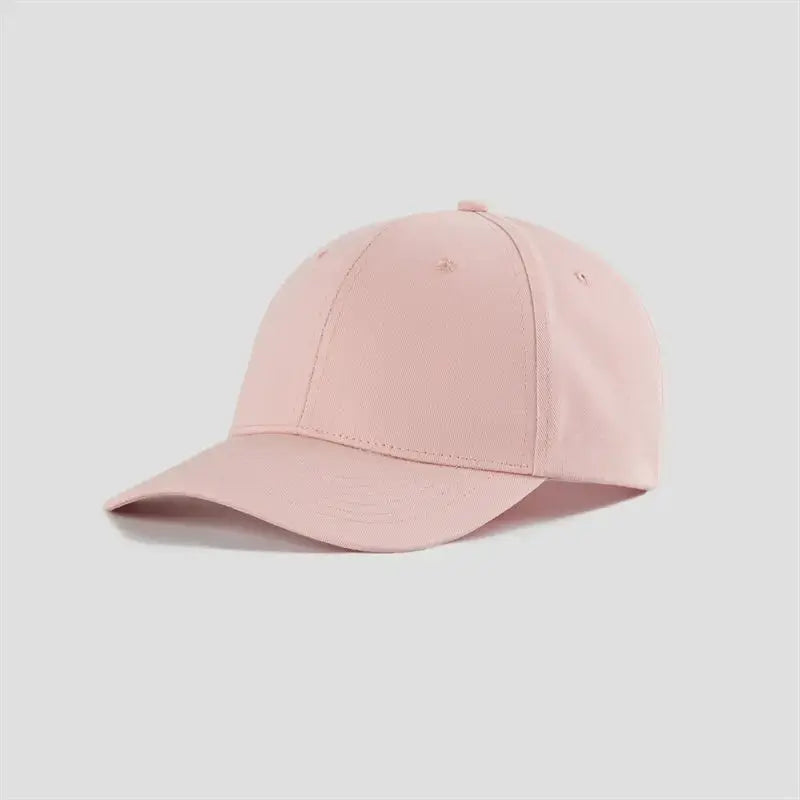 Blank 6 Panel Mid Profile Structured Baseball Cap Wholesale - 6166