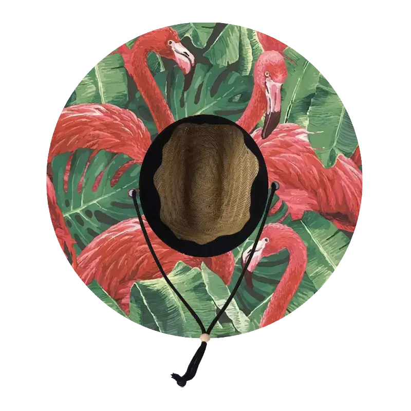 Straw Lifeguard Sun Hat Wholesale - Blank and Under Brim