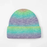 Blank Wool Tie Dye Beanie Wholesale - 1320