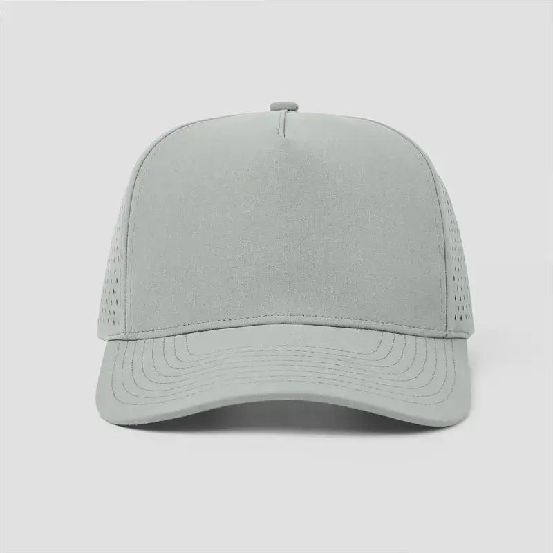 Blank Laser Perforated 5 Panel Performance Snapback Hat Wholesale - 6526