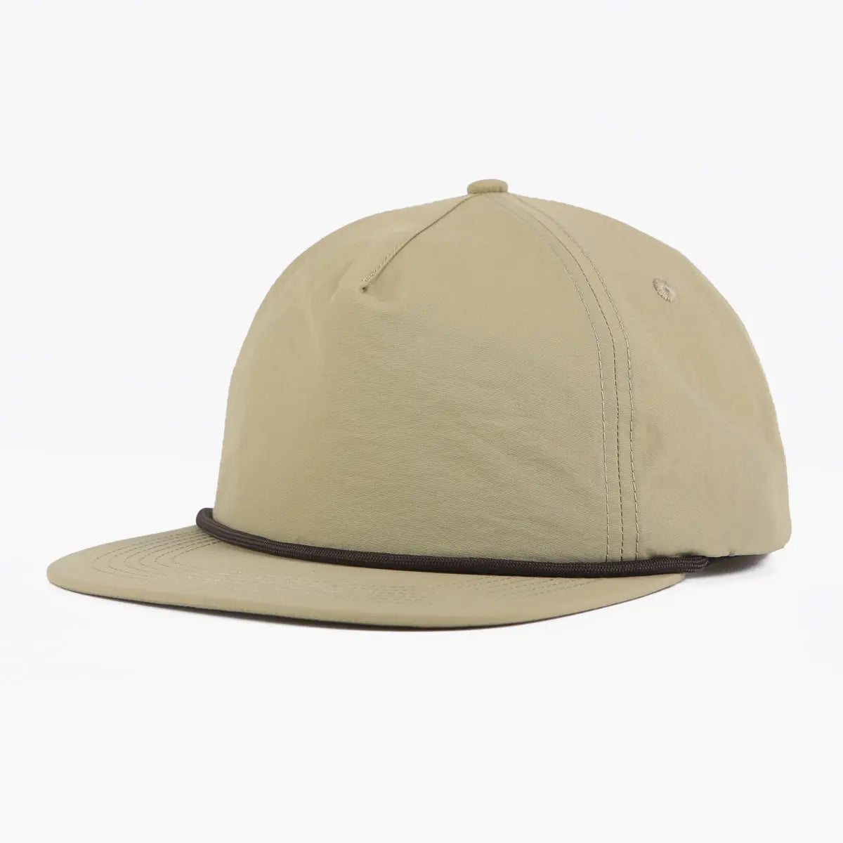 Blank 5 Panel Nylon Rope Snapback Cap Wholesale - 6712P