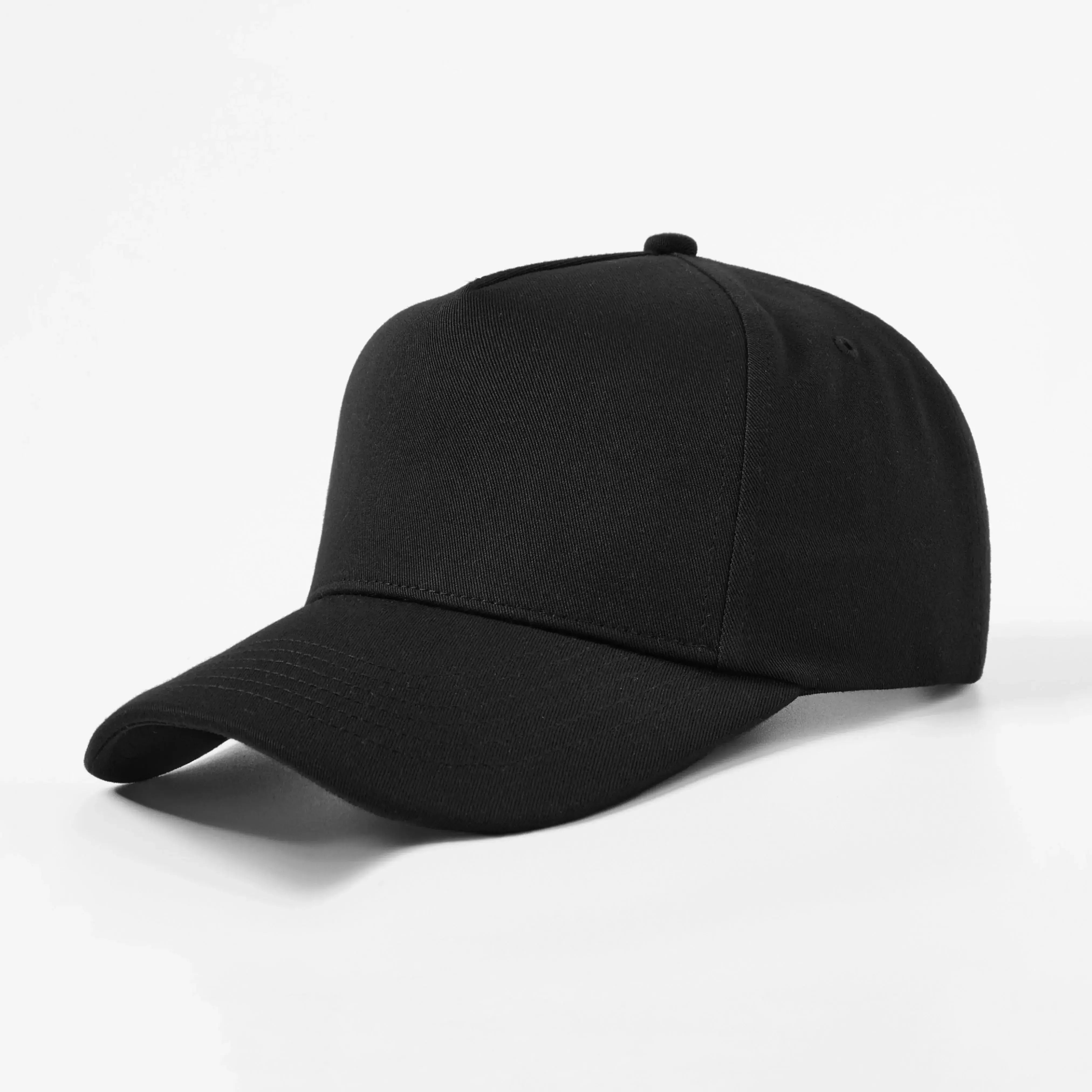Blank 5 Panel Structured Baseball Cap Wholesale (Recycled Polyester) - 5462 Foremost Hat