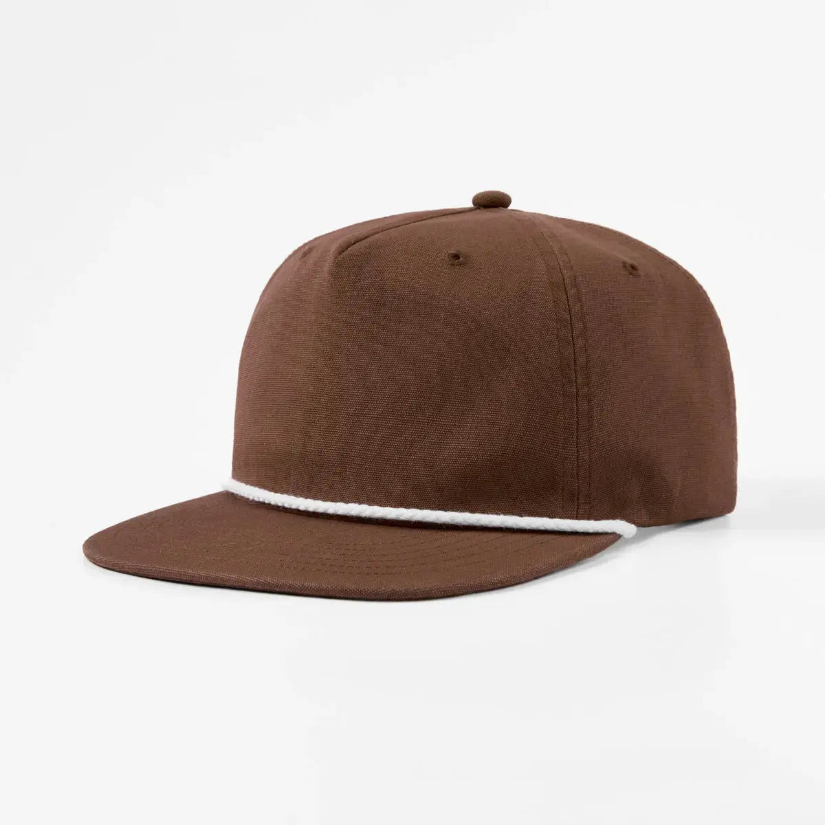Blank 5 Panel Organic Cotton Unstructured Snapback Hat - 5442 Foremost Hat