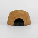 Blank Suede 5 Panel Flat Bill Camper Cap - 6739