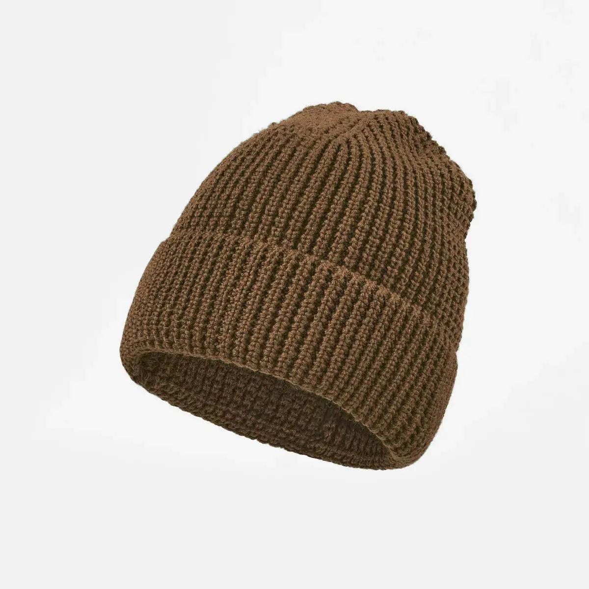 Blank & Custom Waffle Knit Cuffed Performance Beanie Wholesale - 1546