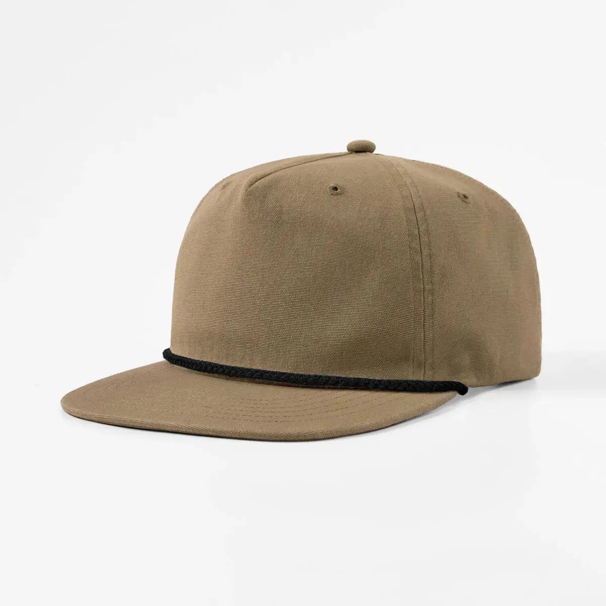 Blank 5 Panel Organic Cotton Unstructured Snapback Hat - 5442 Foremost Hat