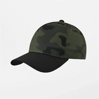Blank Seamless 5 Panel Perforated Performance Snapback Hat Wholesale