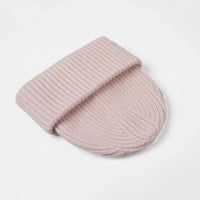 Blank High Cuffed Merino Wool Beanies - 1338