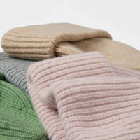 Blank High Cuffed Merino Wool Beanies - 1338