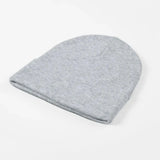 Blank Cuffed Wool Blend Beanie Wholesale - 1149