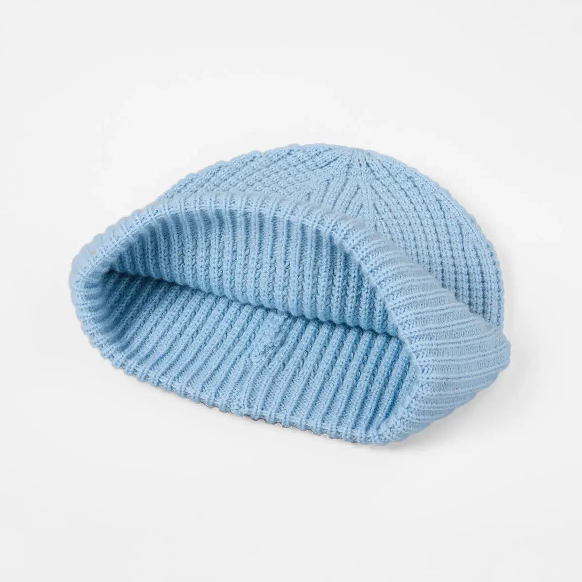 Blank Wool Waffle Knit Beanie Wholesale - 1263