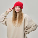 Blank Wool Waffle Knit Beanie Wholesale - 1263