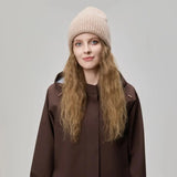 Blank High Cuffed Merino Wool Beanies - 1338
