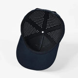 Blank Kids 5 Panel Perforated Water Repellent Snapback Golf Hat - 5479 (Recycled) Foremost Hat