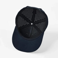 Blank Kids 5 Panel Perforated Water Repellent Snapback Golf Hat - 5479 (Recycled) Foremost Hat