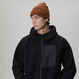 Blank Waffle Knit Cuffed Performance Beanie Wholesale - 1546