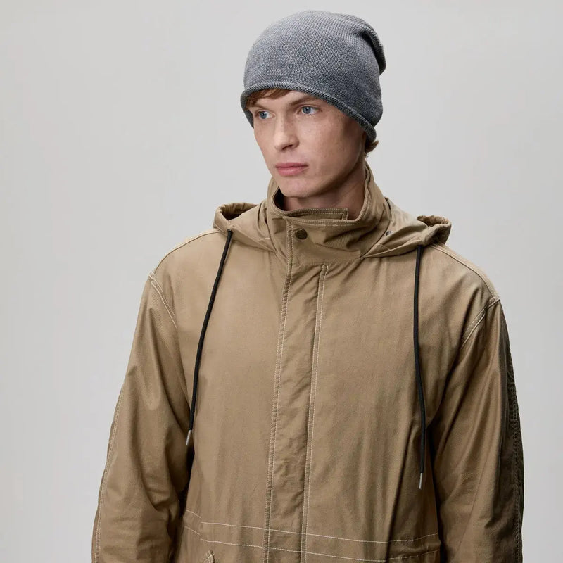 Gorro Folgado Liso de Lã Merino — Atacado - 1258