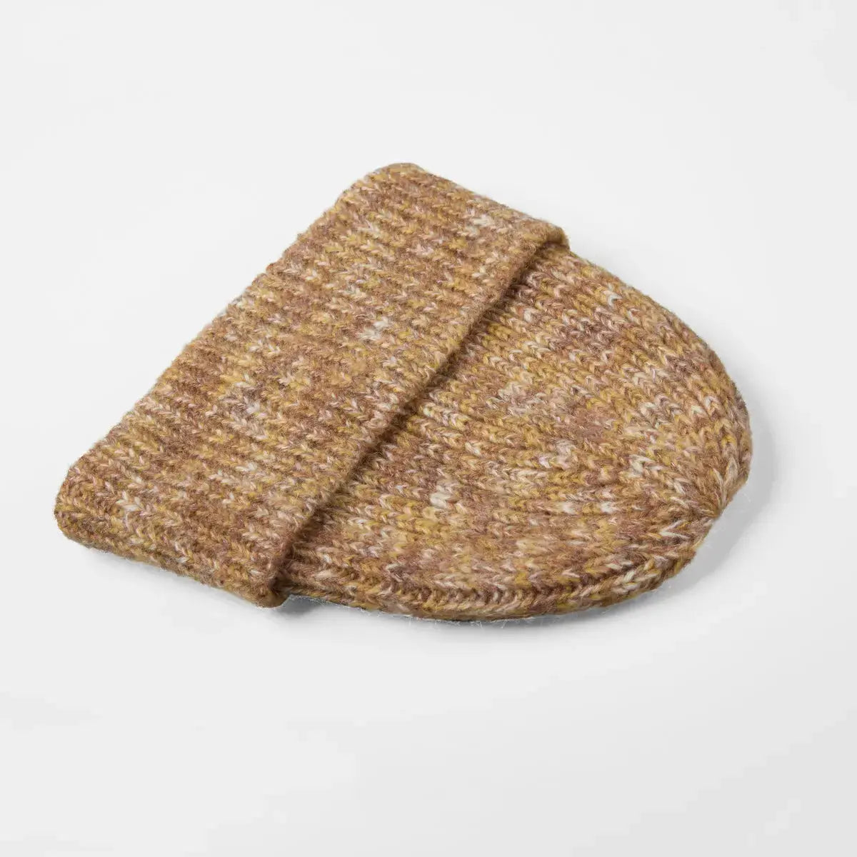Blank Cuffed Mohair Blend Beanie Wholesale - 1265