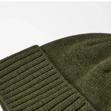 Blank Classic Ribbed Knit Wool Beanie Wholesale - 1188