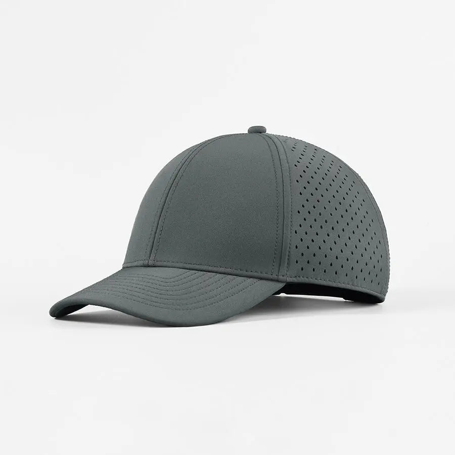 Blank Performance Water Resistant Perforated Snapback Hat Wholesale - 6266