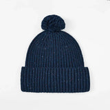 Blank Wool Flecked Pom Pom Beanie Wholesale - 1192