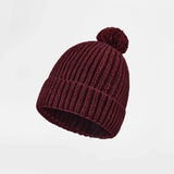 Blank Wool Flecked Pom Pom Beanie Wholesale - 1192