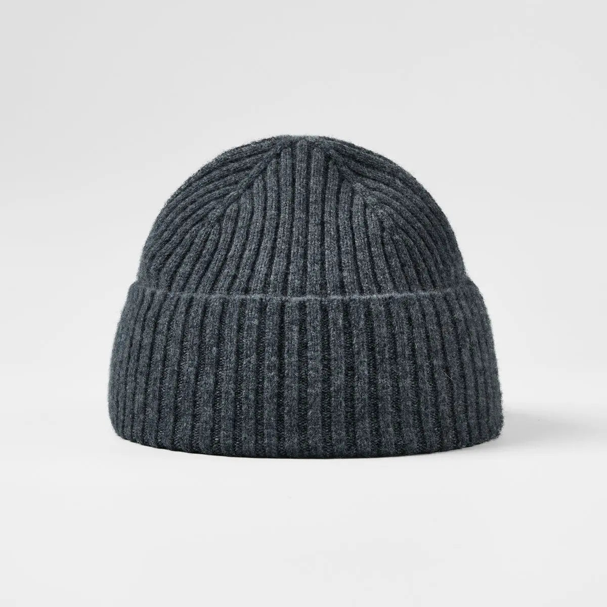 Blank Cuffed 100% Merino Wool Seamless Beanie Wholesale - 1224