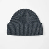 Blank Cuffed 100% Merino Wool Seamless Beanie Wholesale - 1224