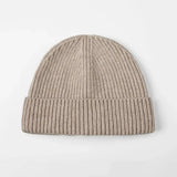 Blank 100% Merino Wool Short Fisherman Beanie Wholesale - 1281