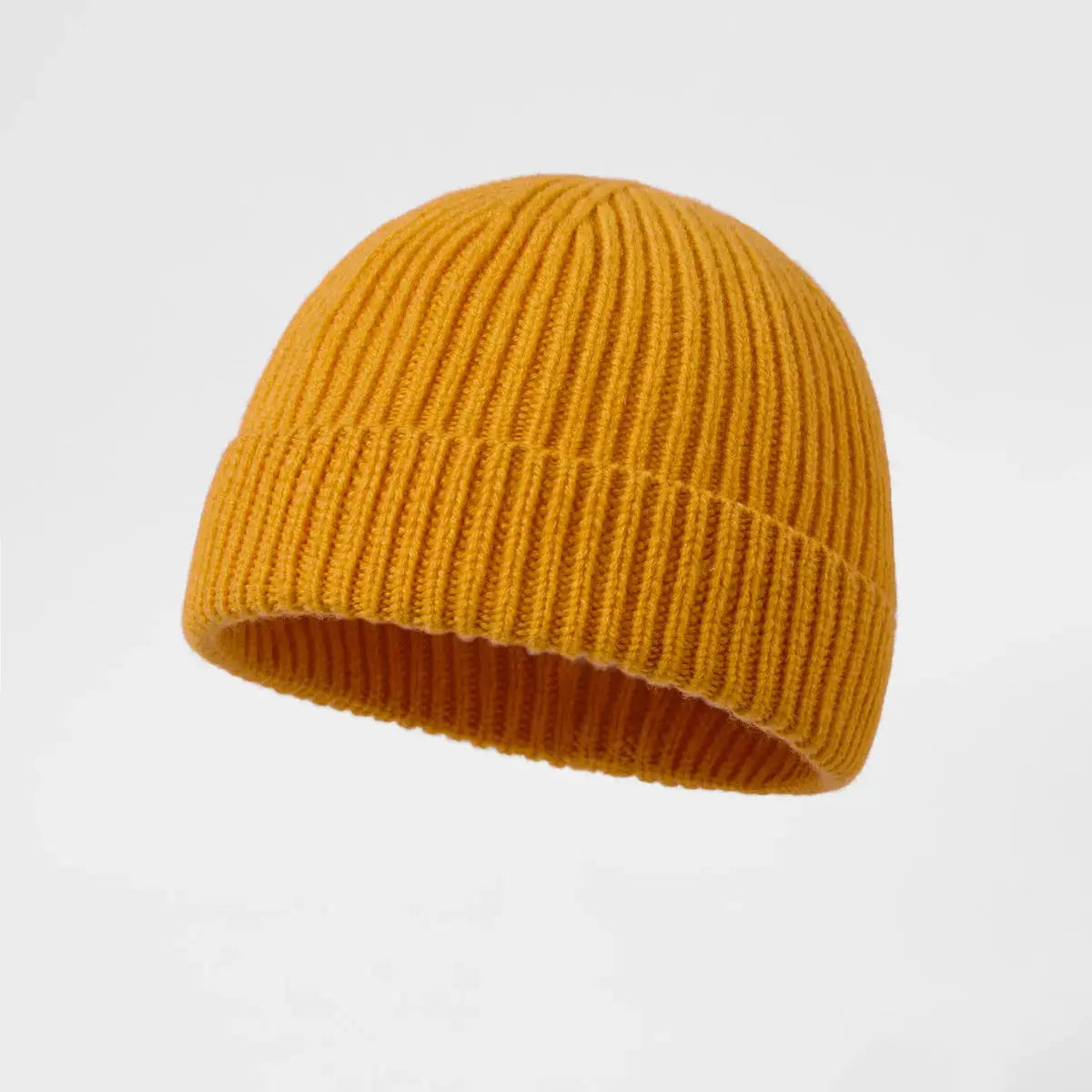Blank 100% Merino Wool Short Fisherman Beanie Wholesale - 1281