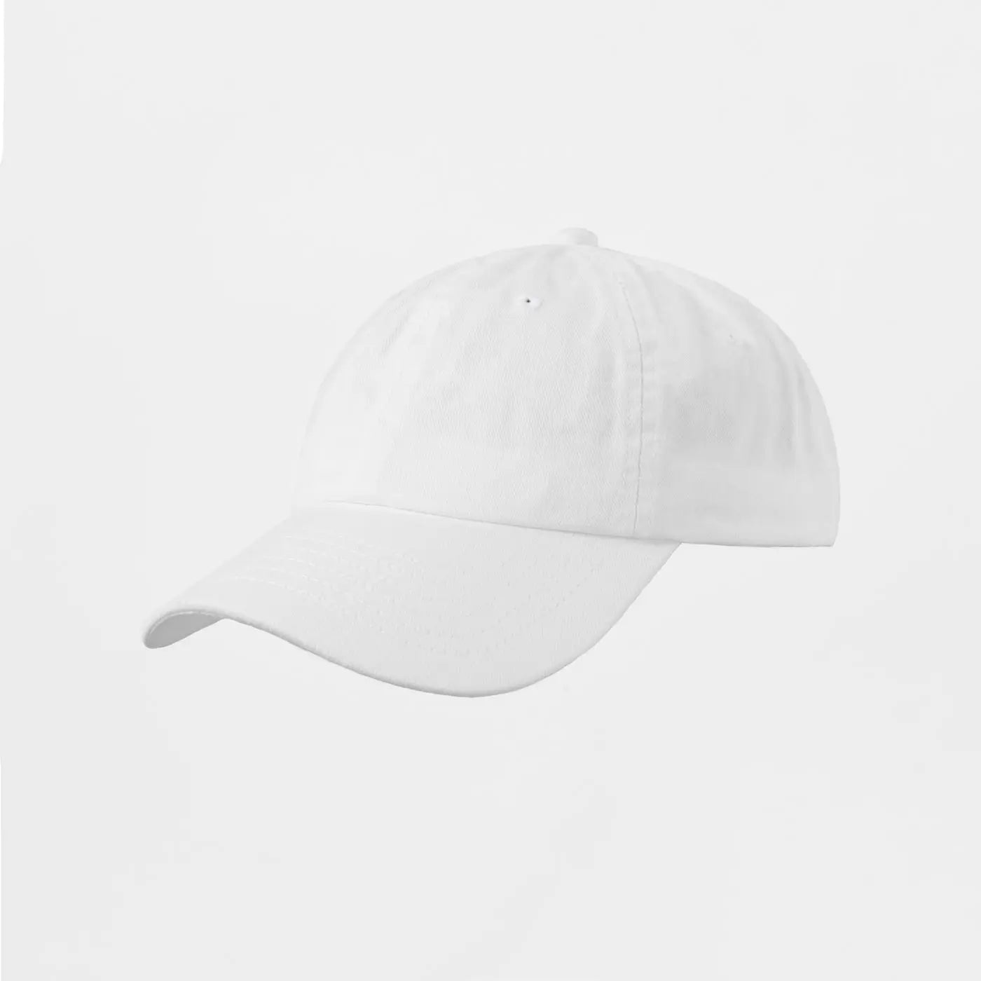 Blank Cotton Sanded Twill Dad Hat - 6019