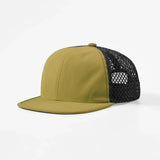 Blank 6 Panel Water Repellent Nylon Mesh Snapback Hat (Recycled) - 6482 Foremost Hat