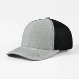 Wholesale Blank 6 Panel Mid Profile Structured Trucker Hat - 7018 Foremost Hat